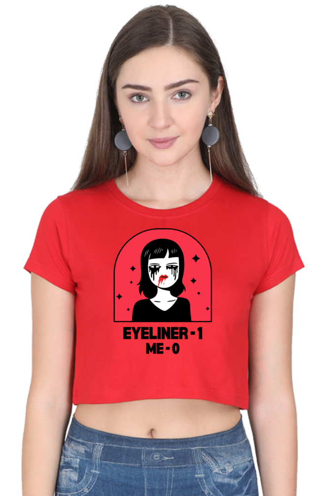 Women's Crop Top - Eyeliner