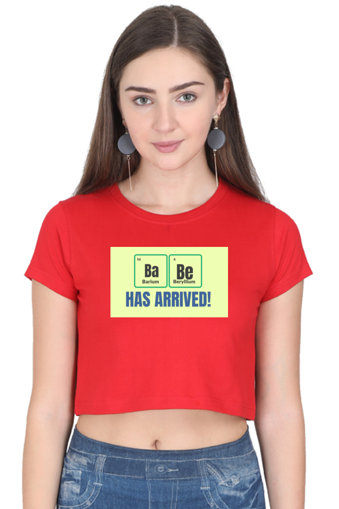 Women's Crop Top - BaBe has arrived