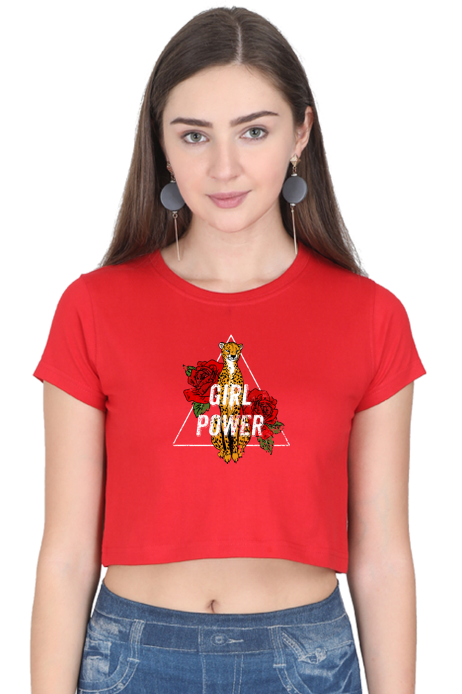 Women's Crop Top - Girl Power