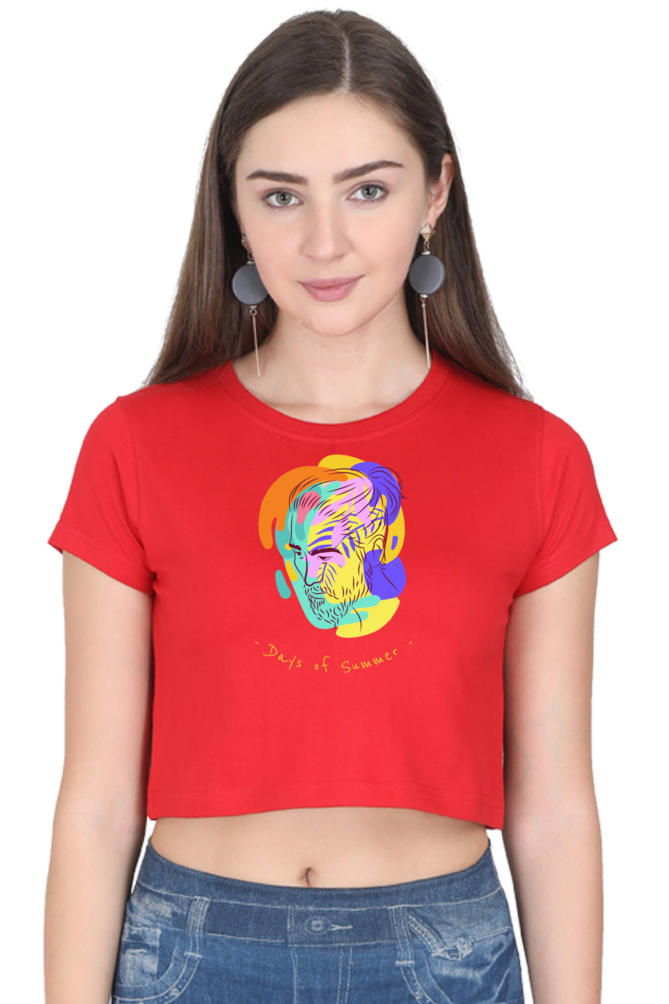 Women's Crop Top - Days of summer