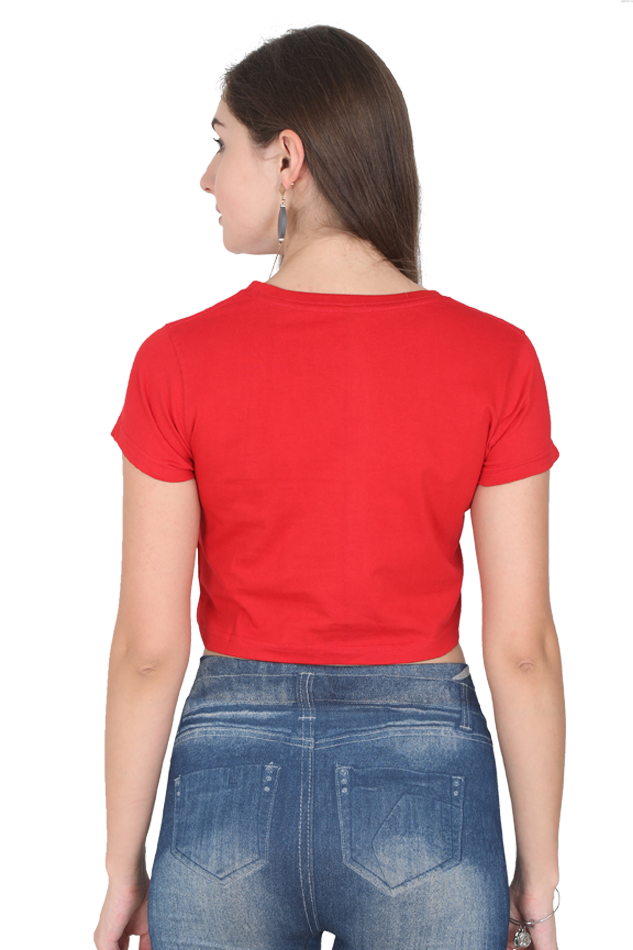 Women's Crop Top - Woman fish