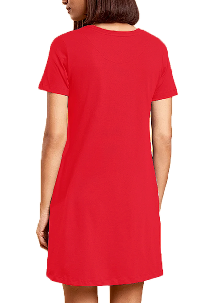 Women's T-shirt dress - Not a morning person