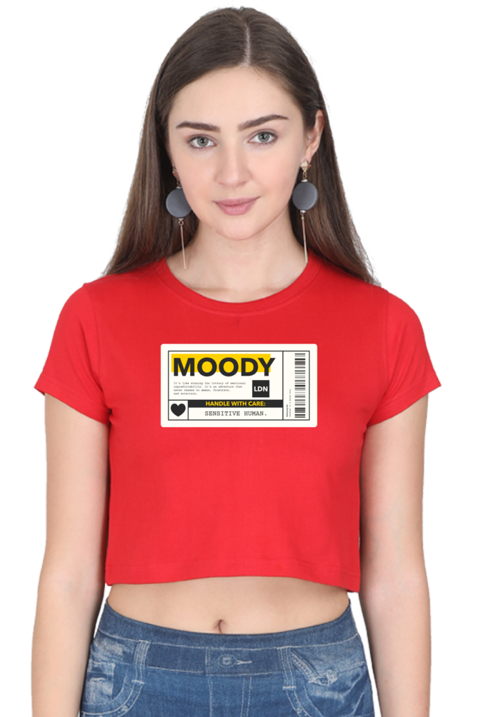 Women's Crop Top - Moody Label