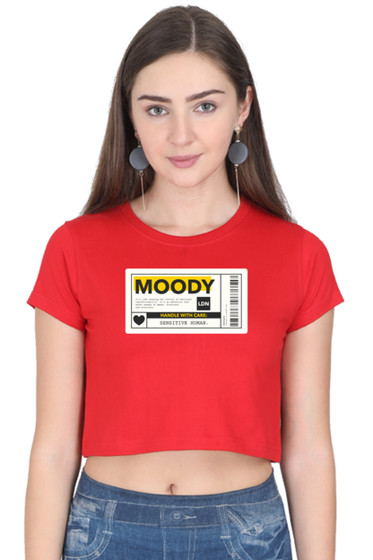 Women's Crop Top - Moody Label