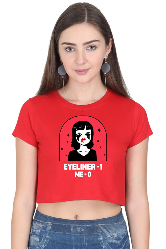 Women's Crop Top - Eyeliner