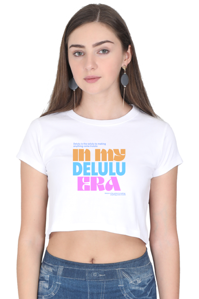 Women's Crop Top - In my delulu era