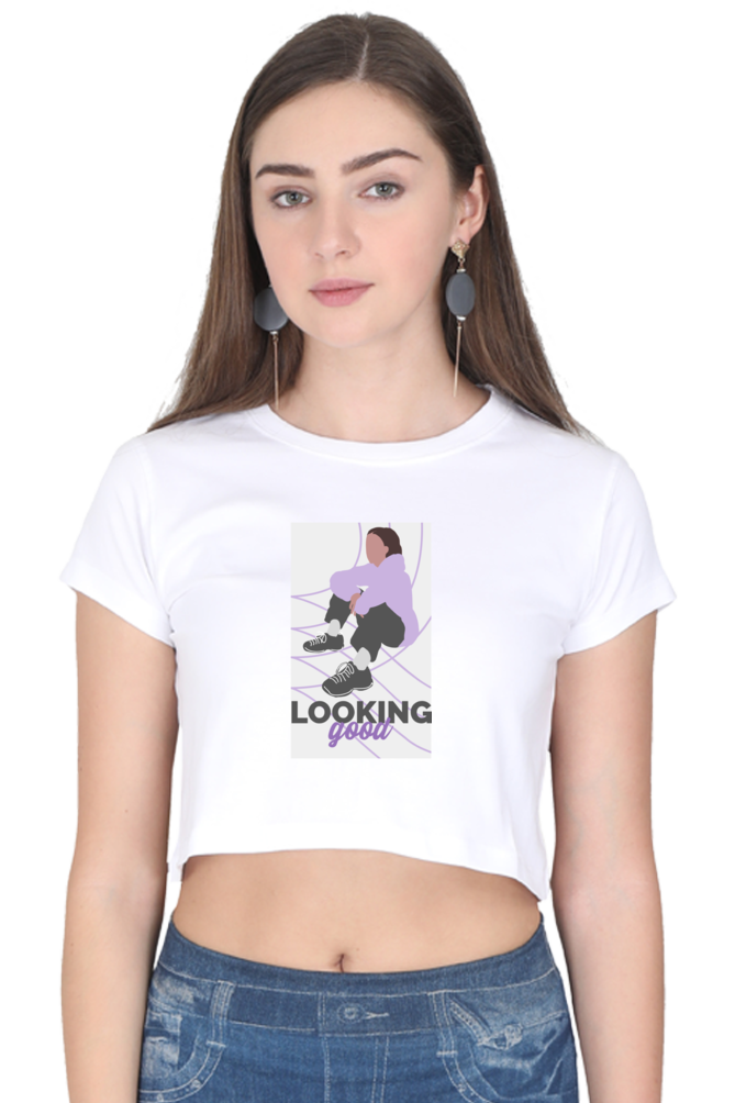 Women's Crop Top - Fashionista Looking good