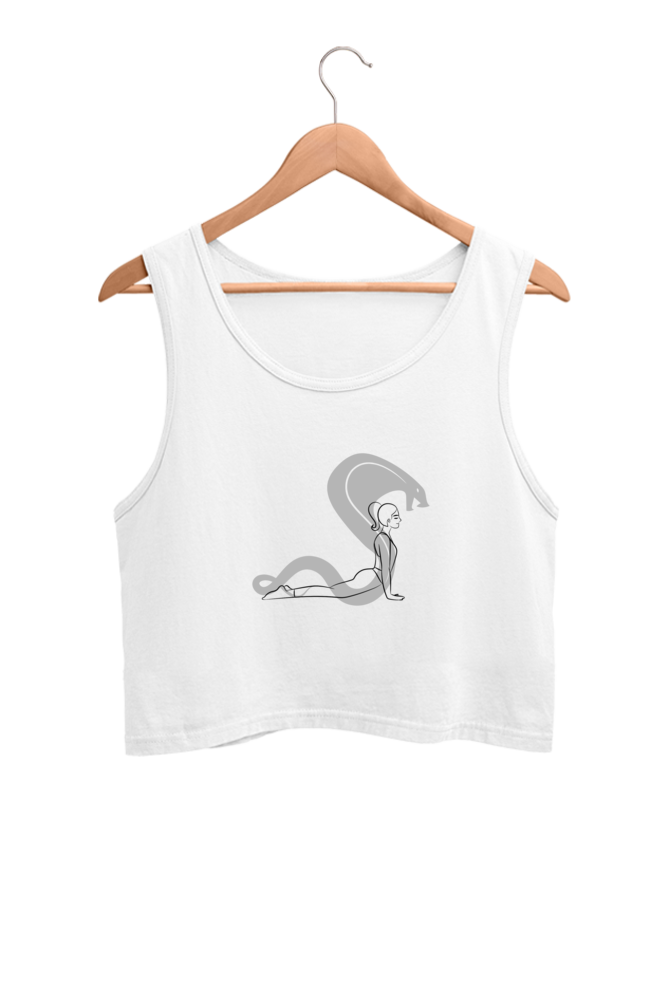 Women's Crop Tank Top - Cobra yoga