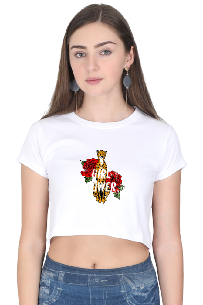 Women's Crop Top - Girl Power