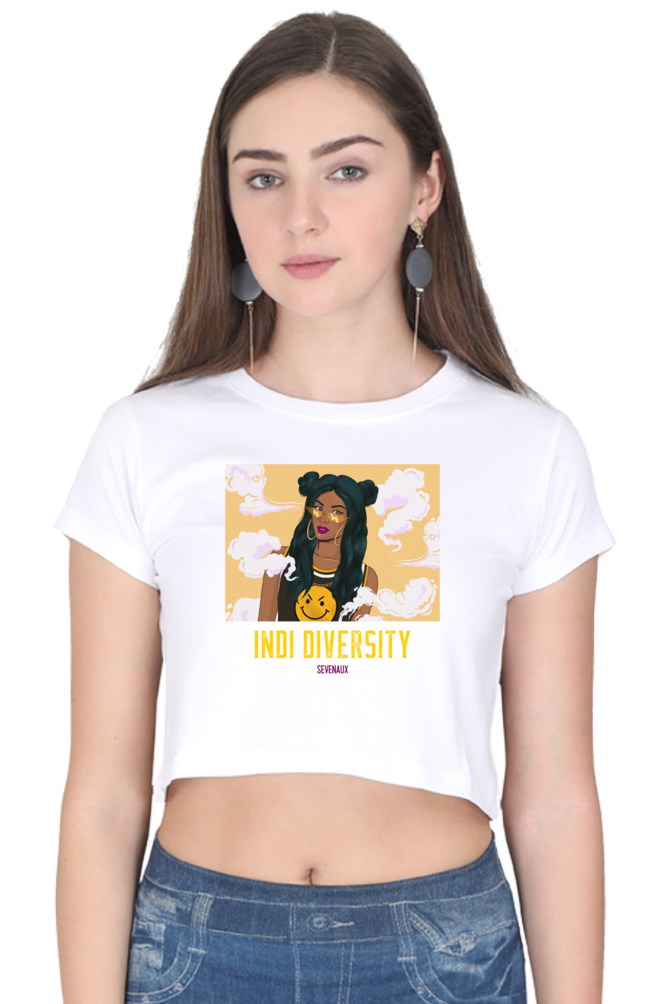 Women's Crop Top - Indi Diversity