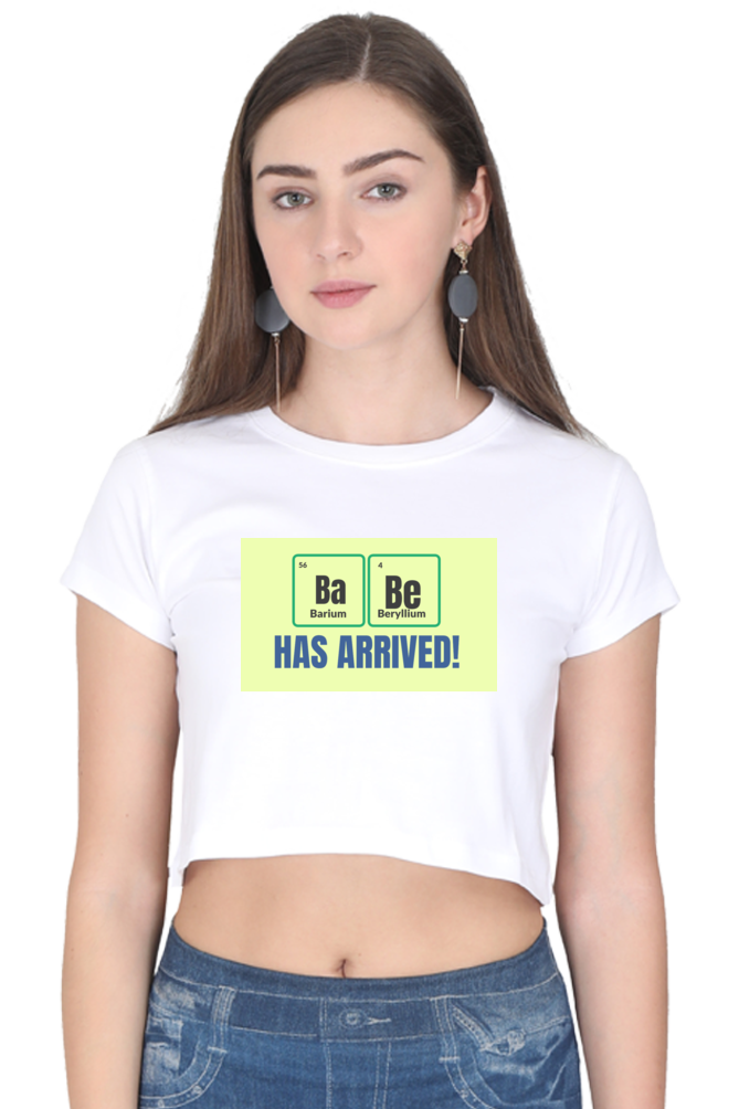 Women's Crop Top - BaBe has arrived