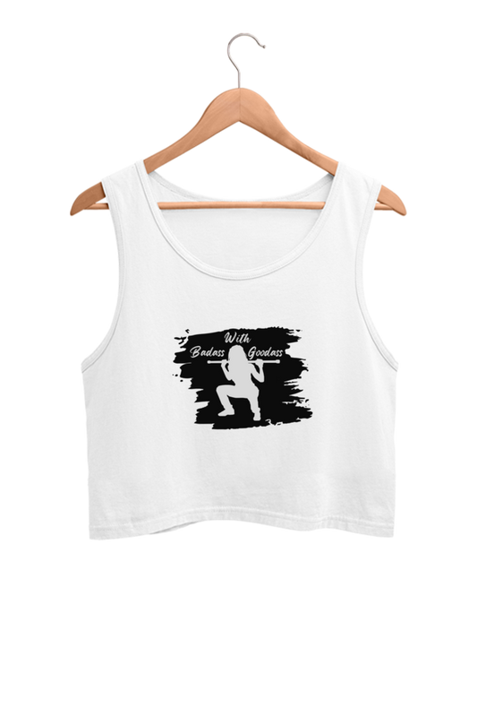 Women's Crop Tank Top - Badass