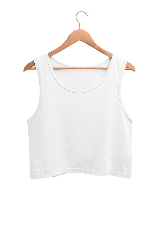 Women's Crop Tank Top - Plain