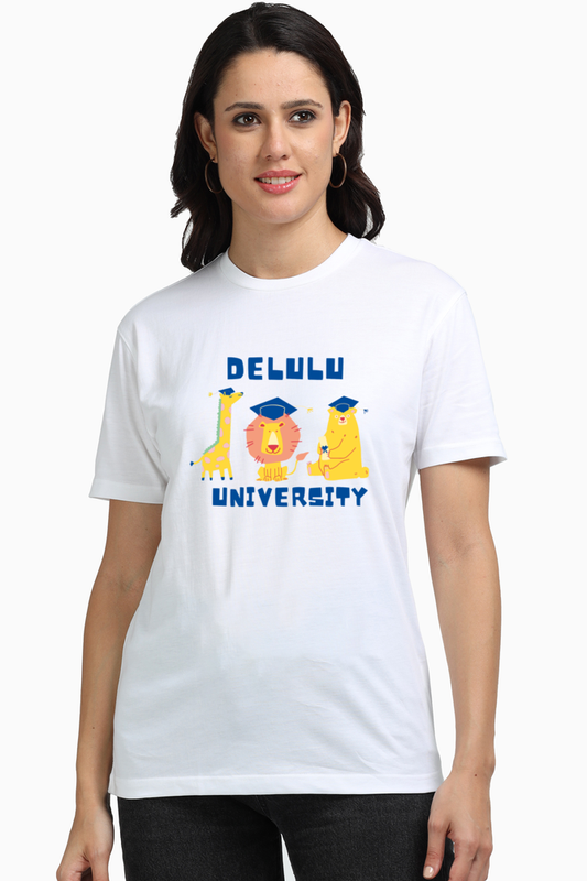 Premium Women's T-shirt - Delulu University