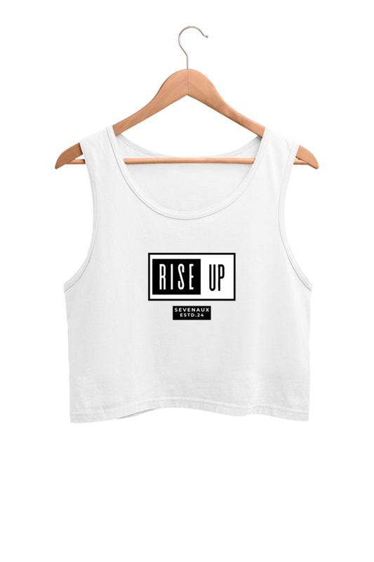 Women's Crop Tank Top - Rise up