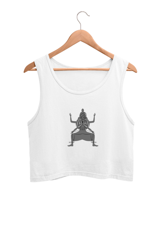 Women's Crop Tank Top - Goddess yoga