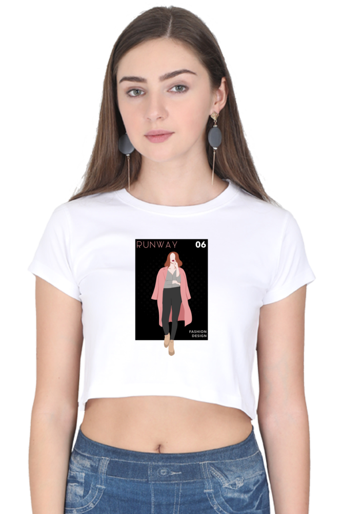 Women's Crop Top - Fashion runway