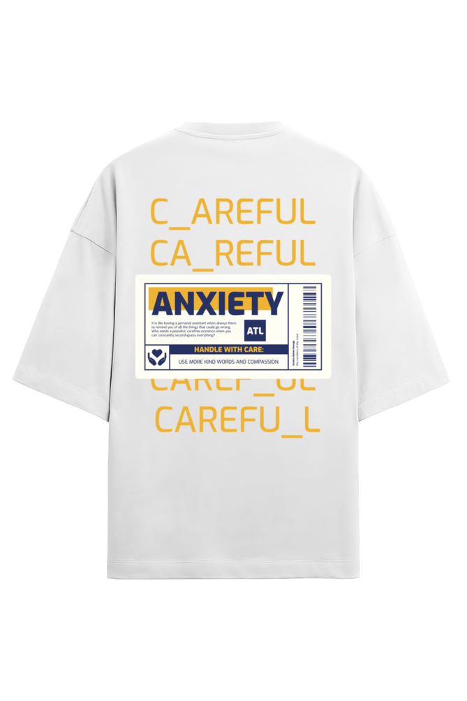 Premium Terry Oversized T-shirt – Anxiety label