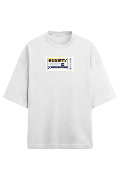 Premium Terry Oversized T-shirt – Anxiety label