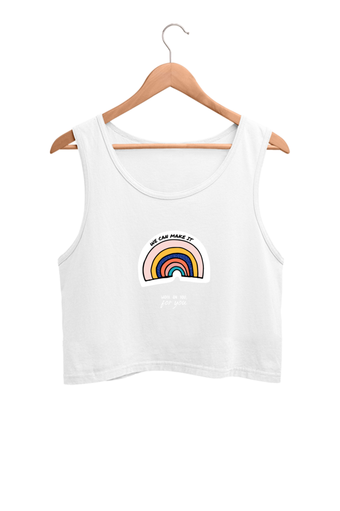 Women's Crop Tank Top - We can make it