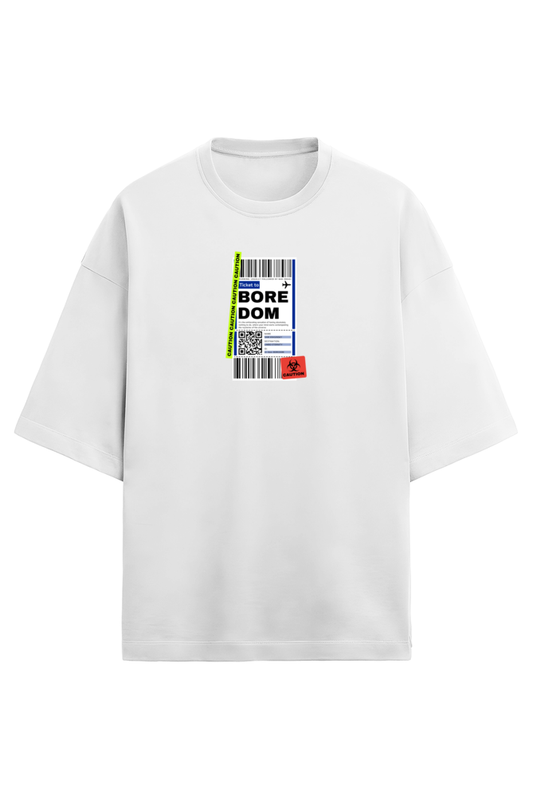 Premium Terry Oversized T-shirt – Boredom Label