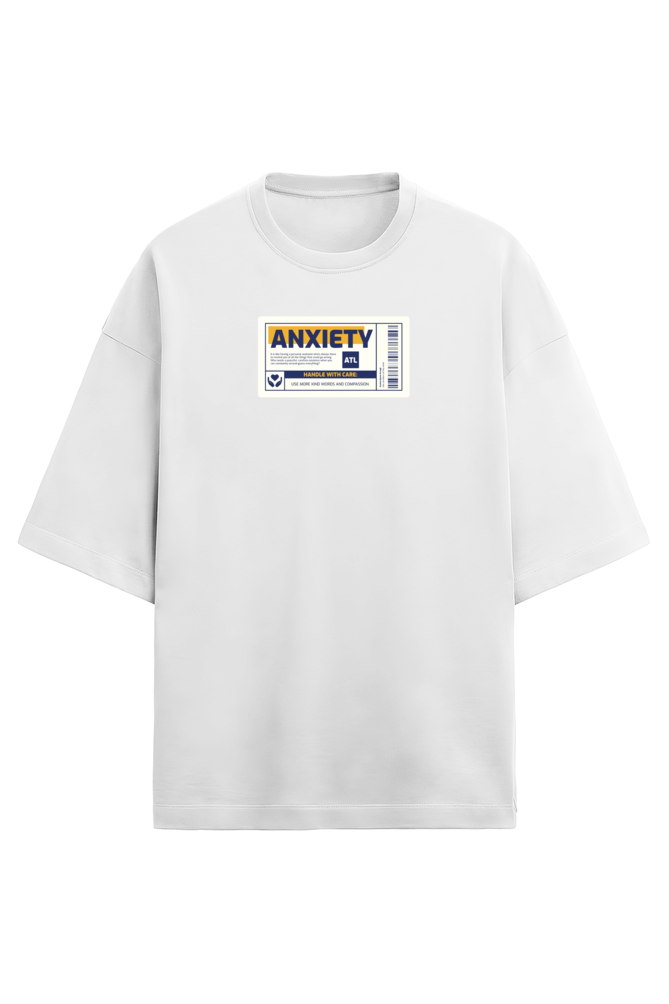 Premium Terry Oversized T-shirt – Anxiety label