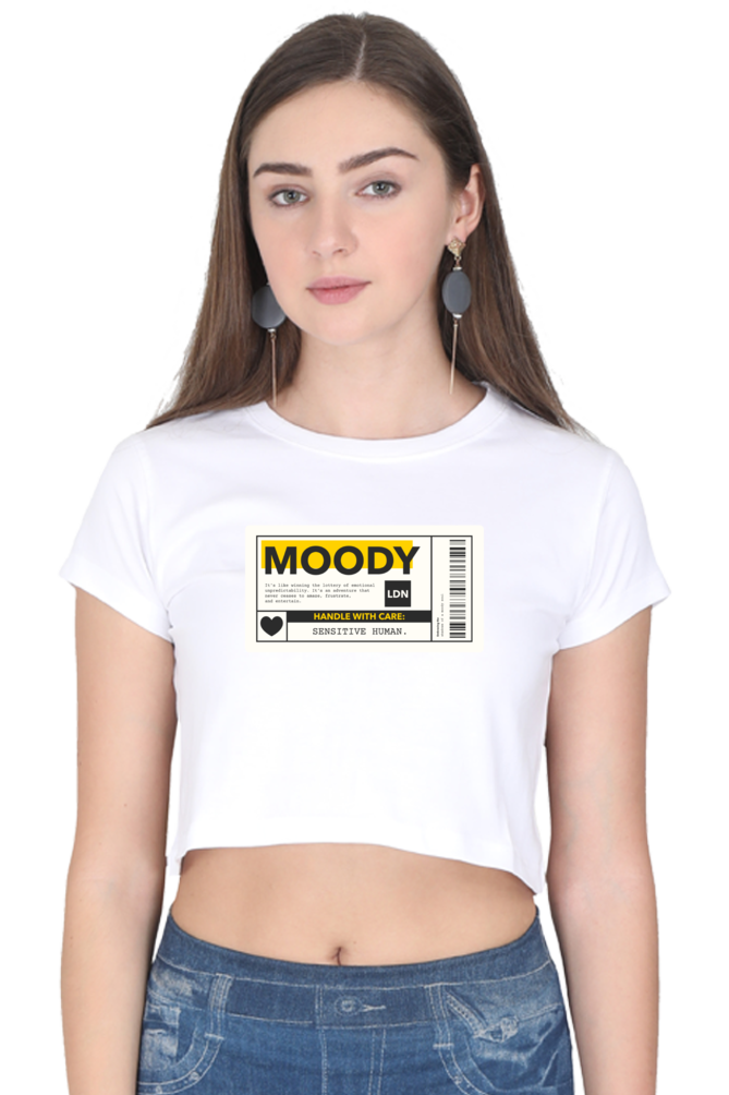 Women's Crop Top - Moody Label