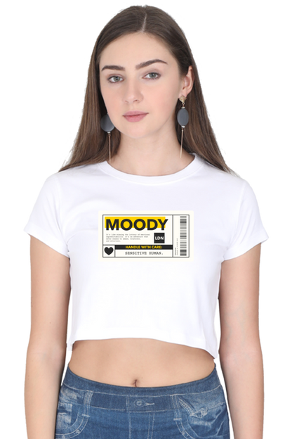 Women's Crop Top - Moody Label