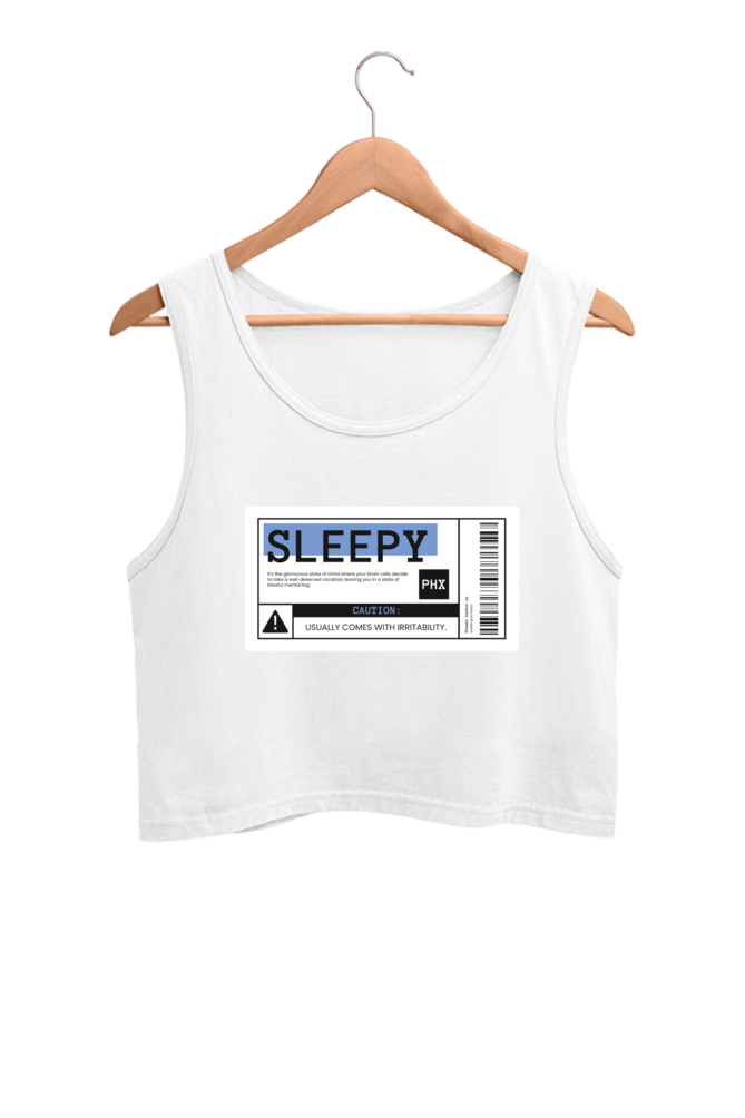 Women's Crop Tank Top - Sleepy label