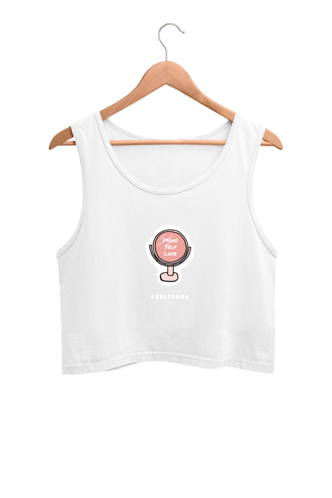 Women's Crop Tank Top - More self love