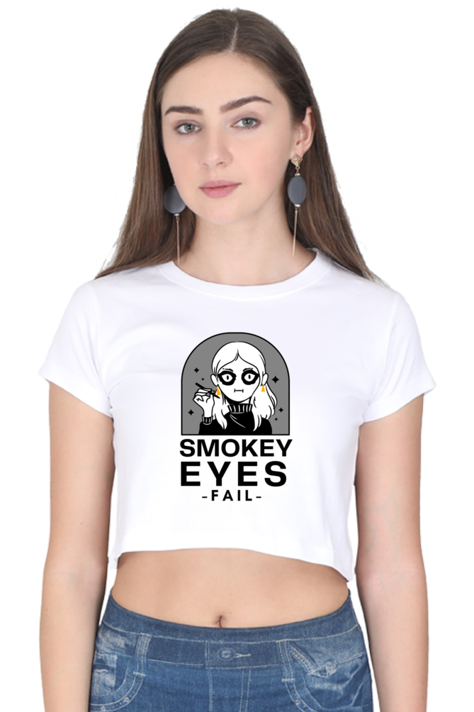 Women's Crop Top - Smokey eyes