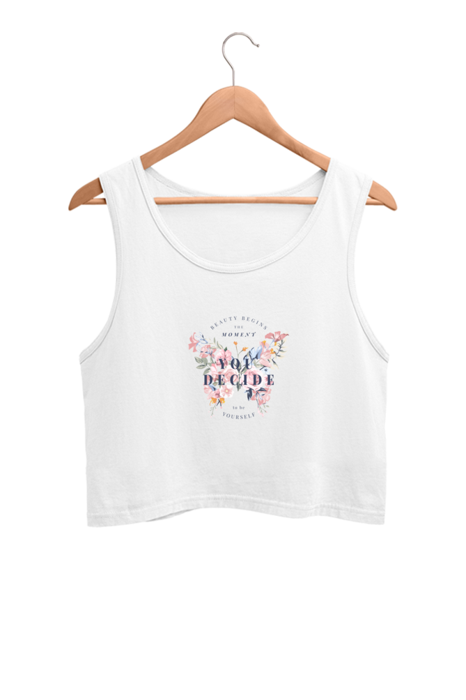 Women's Crop Tank Top - You Decide