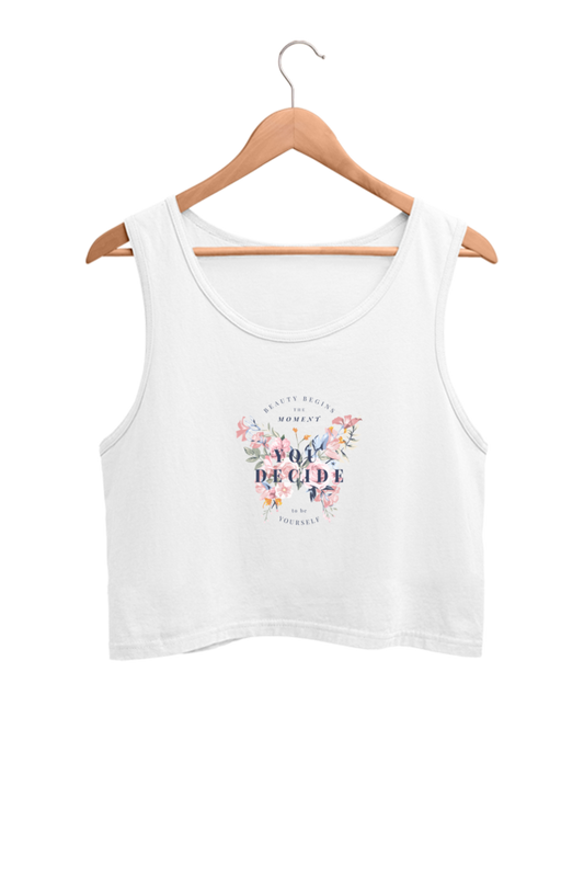 Women's Crop Tank Top - You Decide