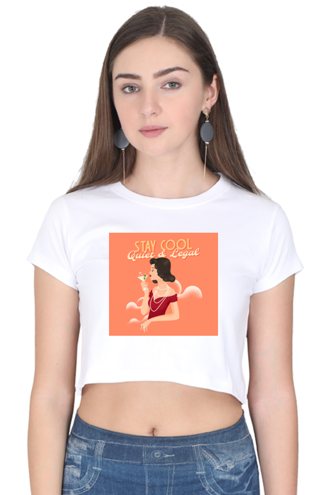 Women's Crop Top - Stay Cool