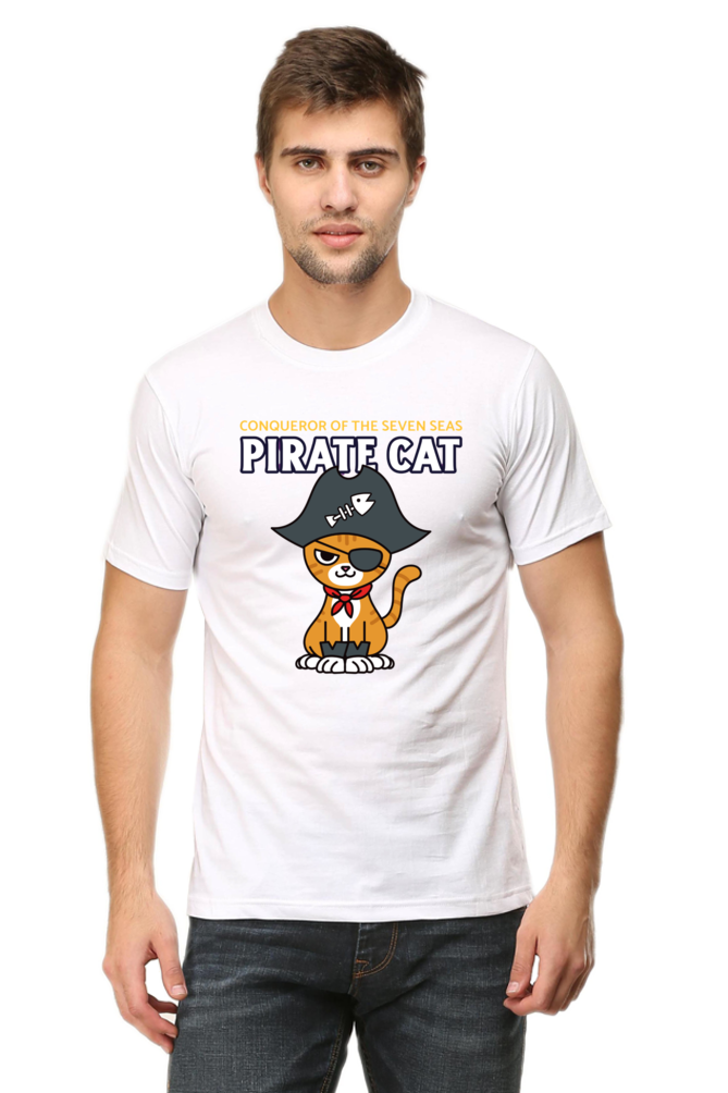 Classic T-shirt - Pirate cat