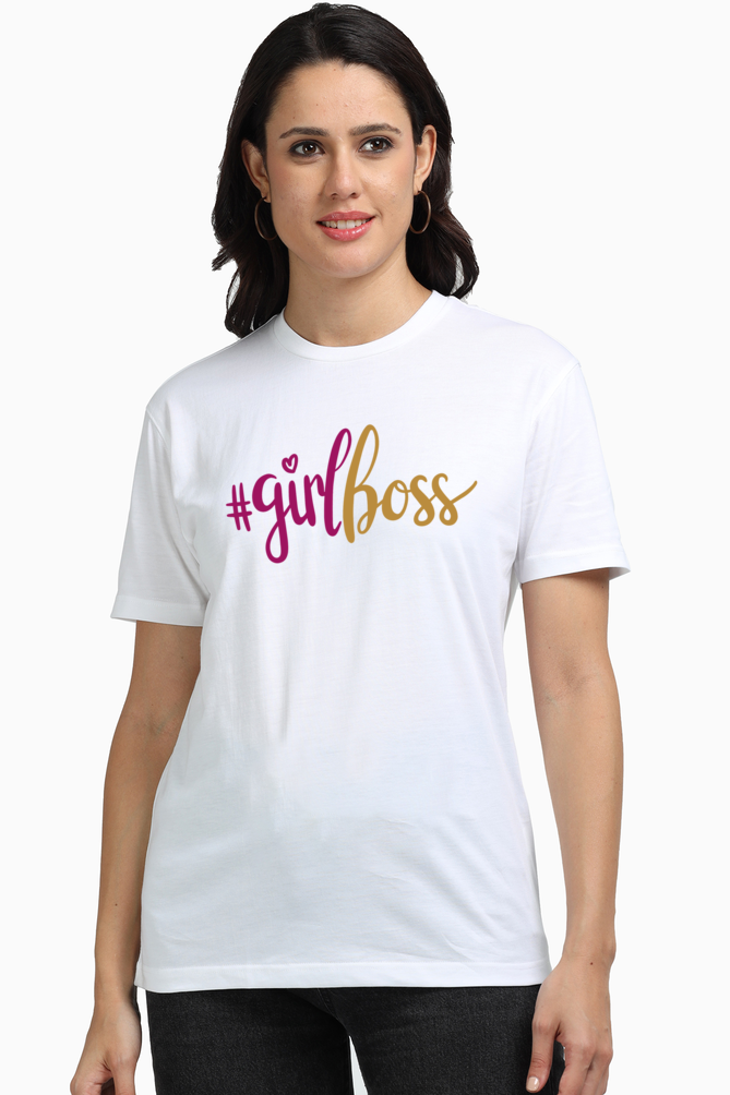 Premium Women's T-shirt - Girl Boss