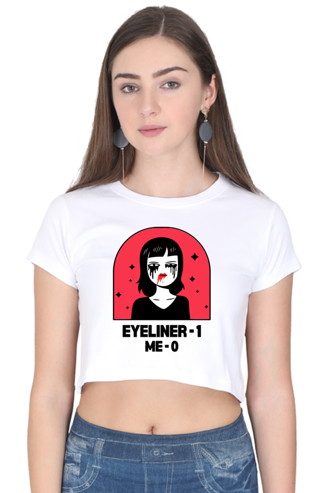 Women's Crop Top - Eyeliner