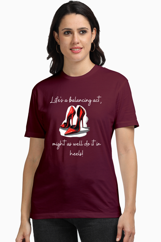 Women's Premium T-shirt - Life in Heels!