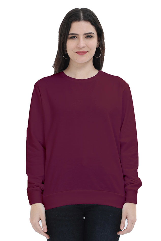 Women's Sweatshirt Plain