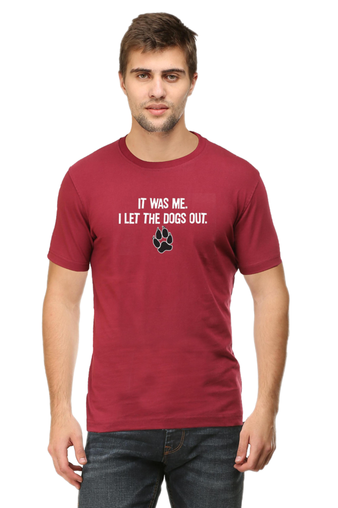 Classic T-shirt - I let the dogs out.