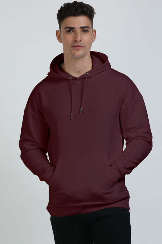 Unisex Oversized Hooded Sweatshirts Plain