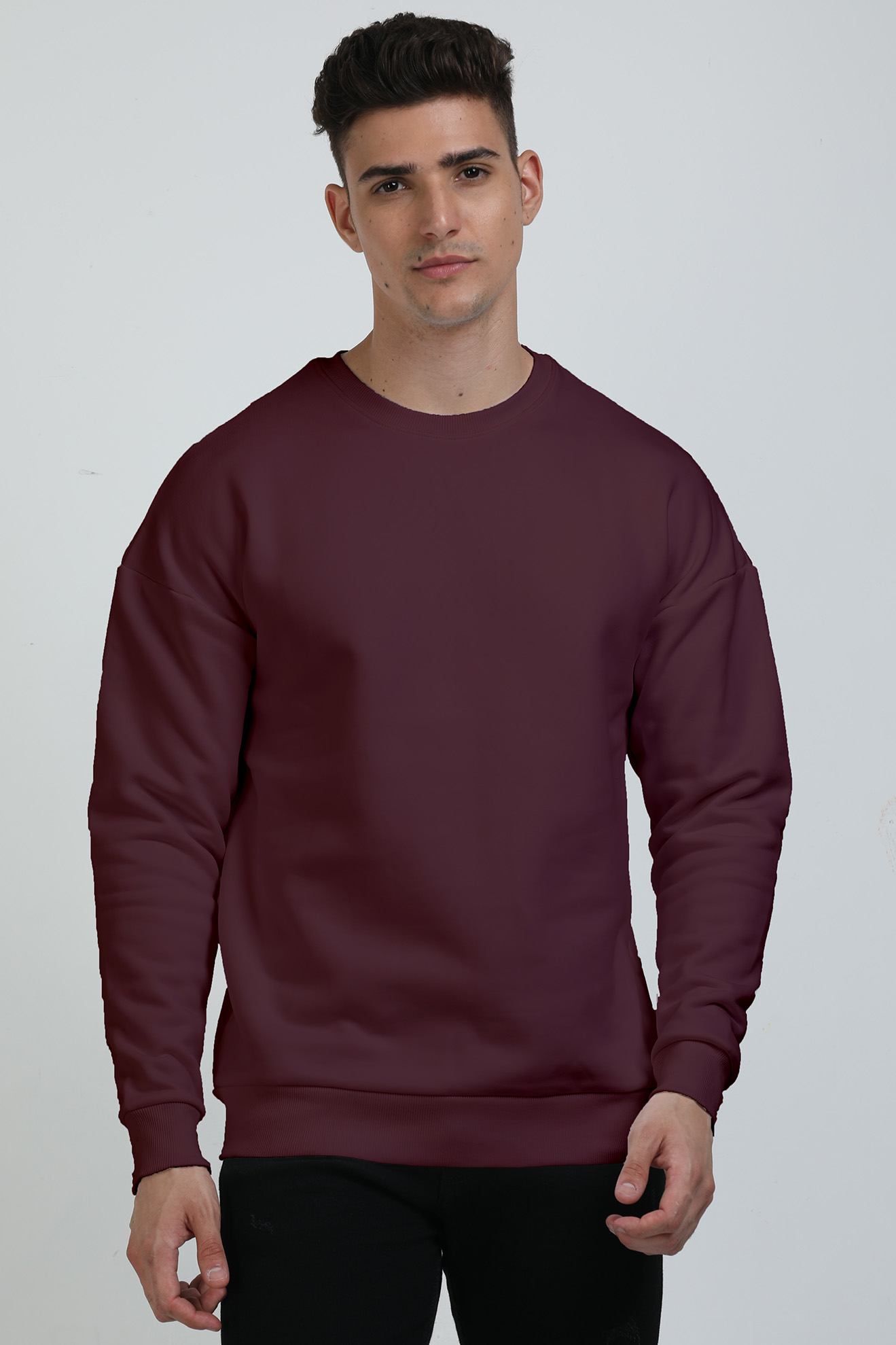 Unisex Oversized Sweatshirts Plain