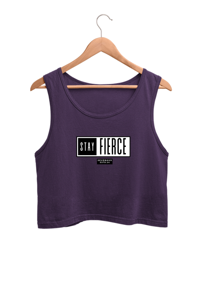 Women's Crop Tank Top - Stay fierce