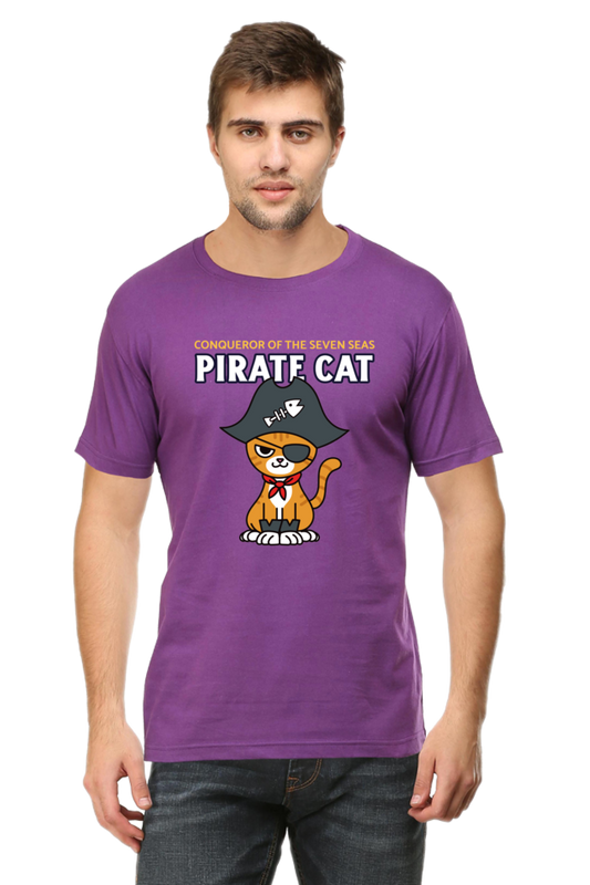 Classic T-shirt - Pirate cat