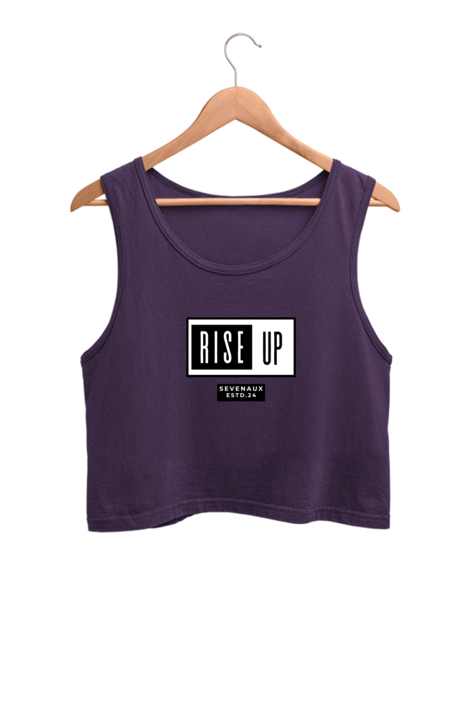 Women's Crop Tank Top - Rise up