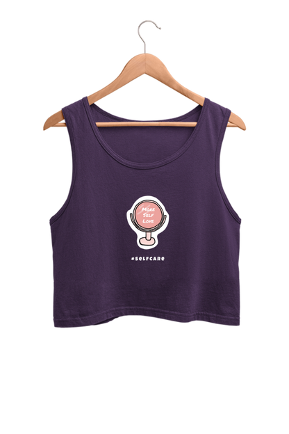 Women's Crop Tank Top - More self love