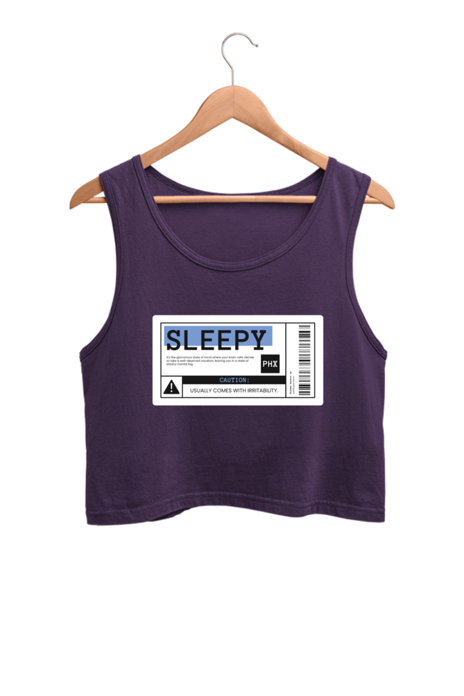 Women's Crop Tank Top - Sleepy label