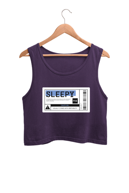 Women's Crop Tank Top - Sleepy label