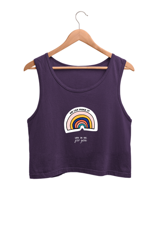 Women's Crop Tank Top - We can make it