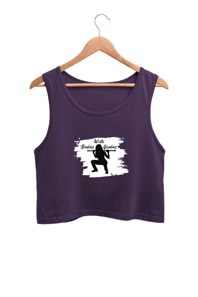 Women's Crop Tank Top - Badass